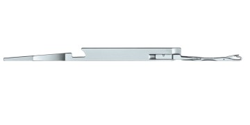 Latch needle with transfer function